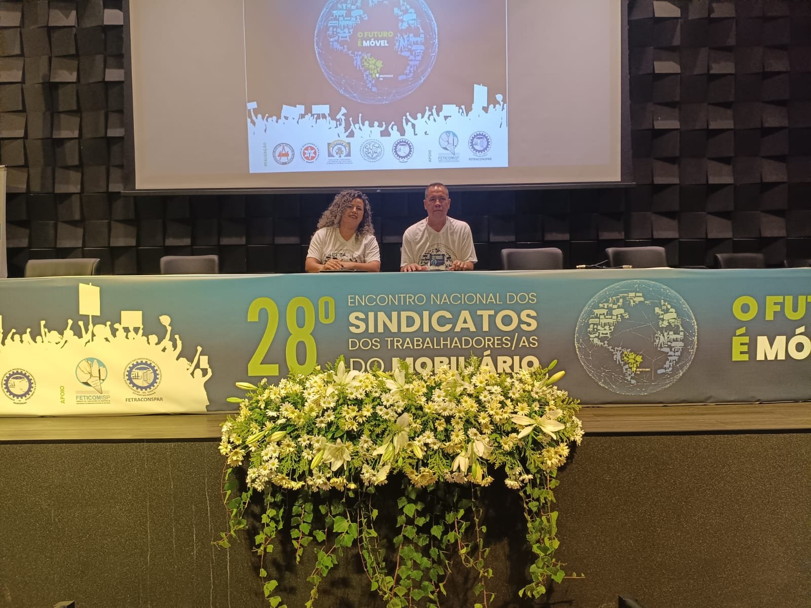 Delegação do SINTRAMADEIRA no encontro